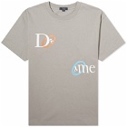 Dime Men's Classic Portal T-Shirt in Charcoal