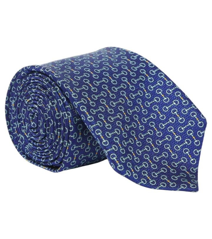 Photo: Gucci Horsebit silk jacquard tie