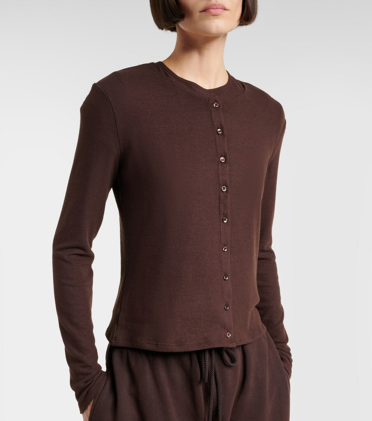 Leset Lauren cropped cardigan