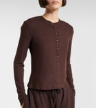 Leset Lauren cropped cardigan