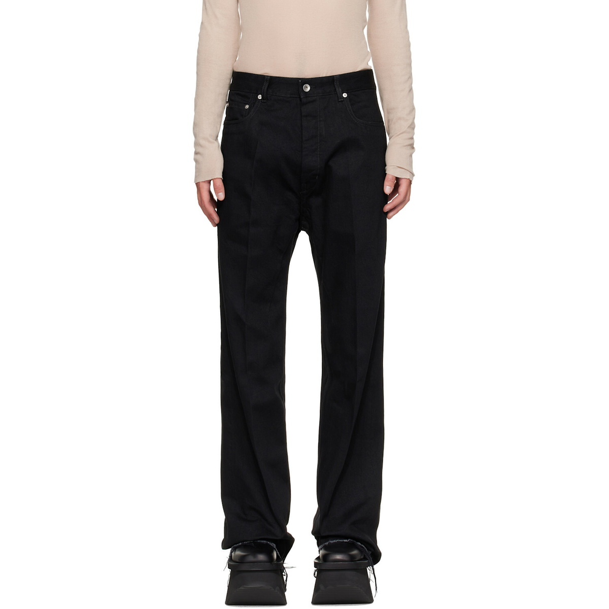 Rick Owens Black Tower Geth Jeans