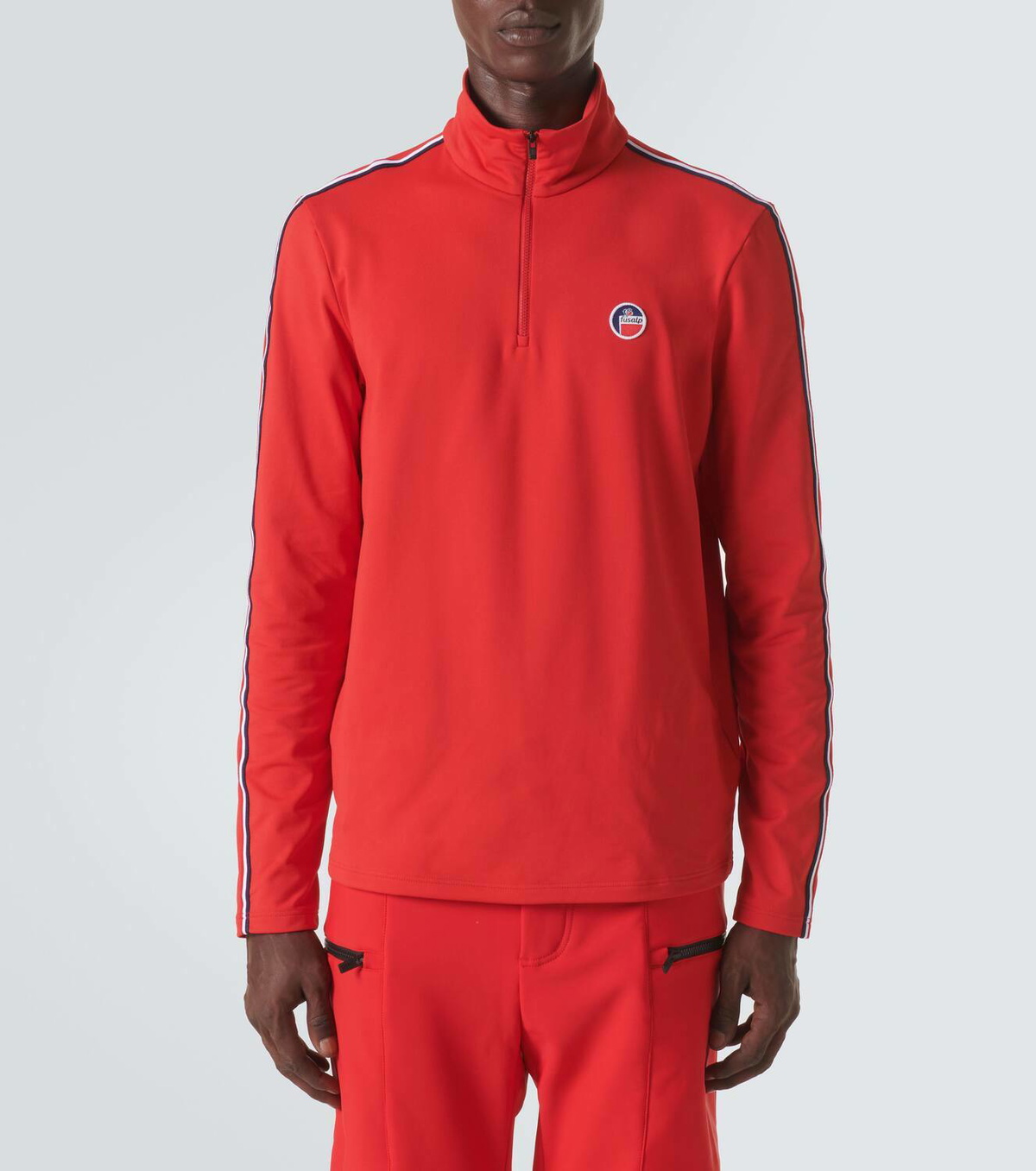 Fusalp Mario technical half-zip sweater