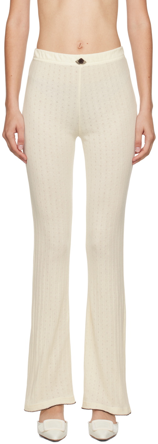 Caro Editions Off-White Caro Pyjama Pants