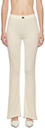 Caro Editions Off-White Caro Pyjama Pants