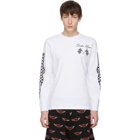 McQ Alexander McQueen White Racing Santa Rosa T-Shirt