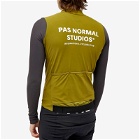 Pas Normal Studios Men's Mechanism Long Sleeve Jersey in Deep Grey/Green