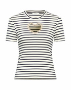 Sandro Womens T-shirt Cream