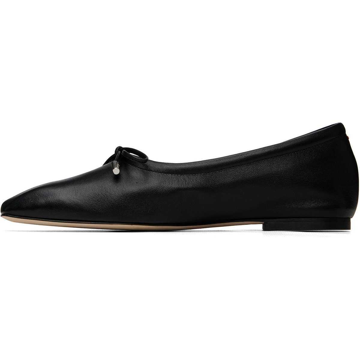 Aeyde Black Nomi Glove Ballerina Flats