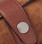 Brunello Cucinelli - Full-Grain Leather Watch Roll - Brown