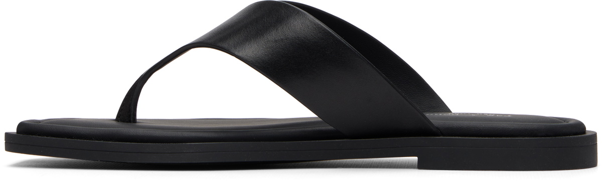 rag & bone Black Gracie Thong Sandals