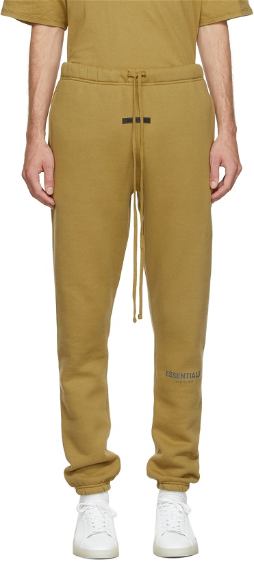 Photo: Essentials Khaki Fleece Lounge Pants