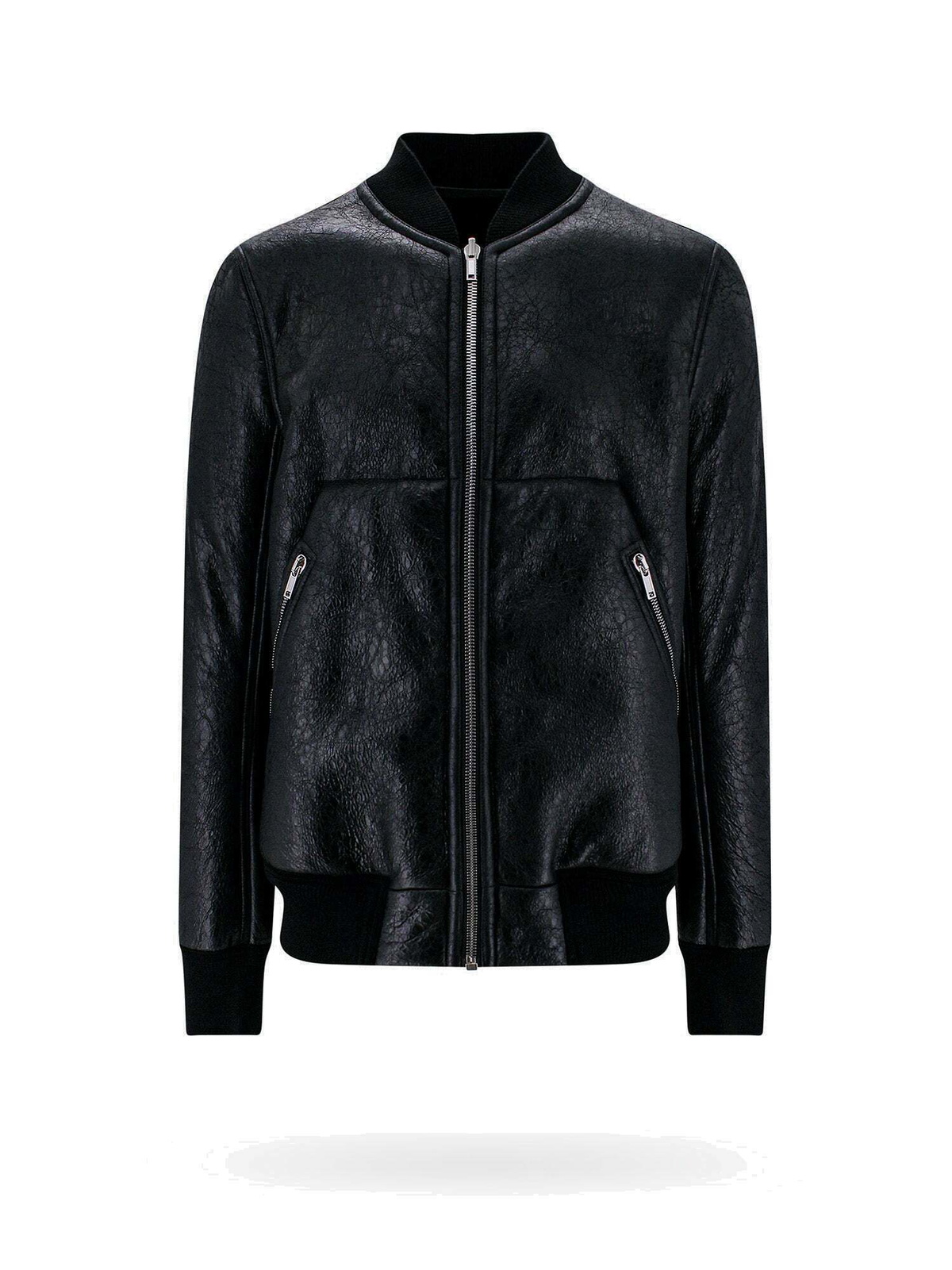 Rick Owens Jacket Black Mens Rick Owens