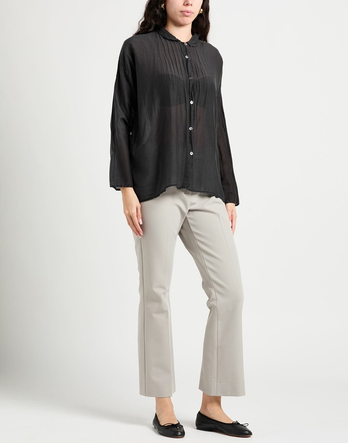 Crossley Womens Shirt in Black