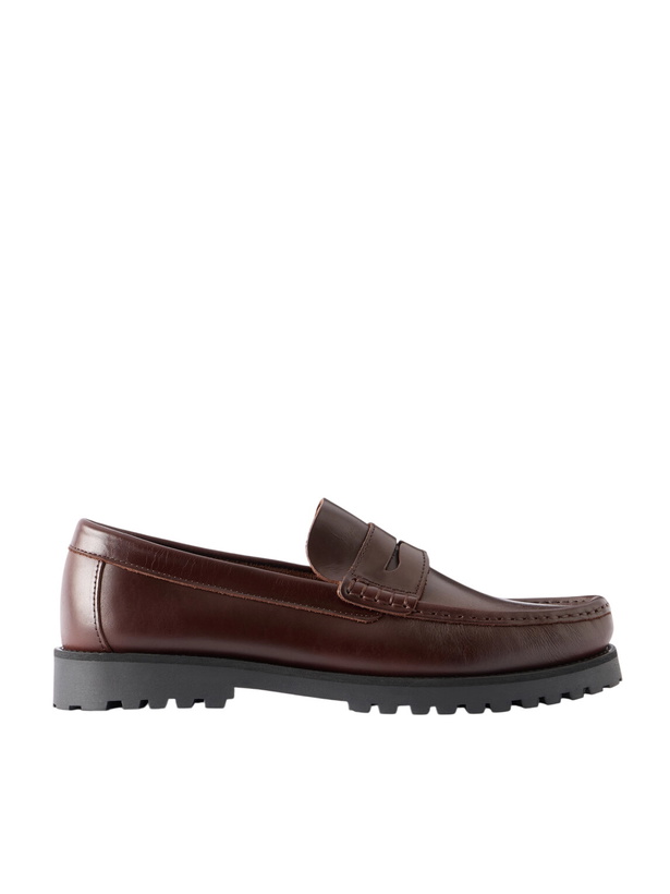 Photo: VINNY's - Lee Lake Leather Loafers - Brown