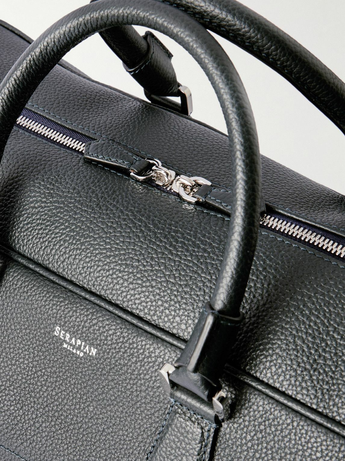 Serapian - Full-Grain Leather Holdall