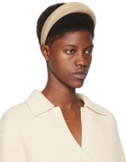 Sophie Buhai Beige Classic Puffy Headband