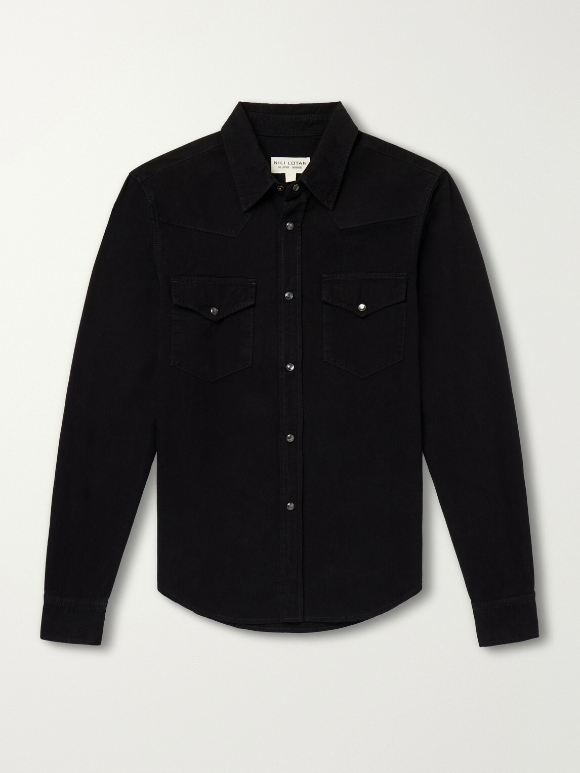 Nili Lotan - Travis Denim Shirt - Black
