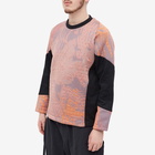 ByBorre Men's Weightmap Crew Knit in Artist Multi-Colour