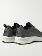 Stone Island - Grime Rubber-Trimmed Canvas Sneakers - Gray