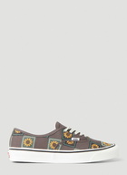 UA Authentic 44 DX Granny Check Sneakers in Brown