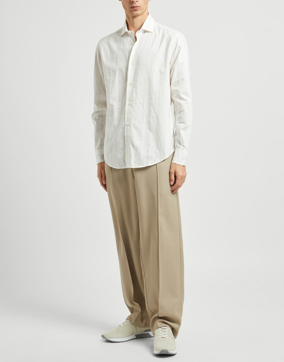 Eleventy Mens Shirt in White
