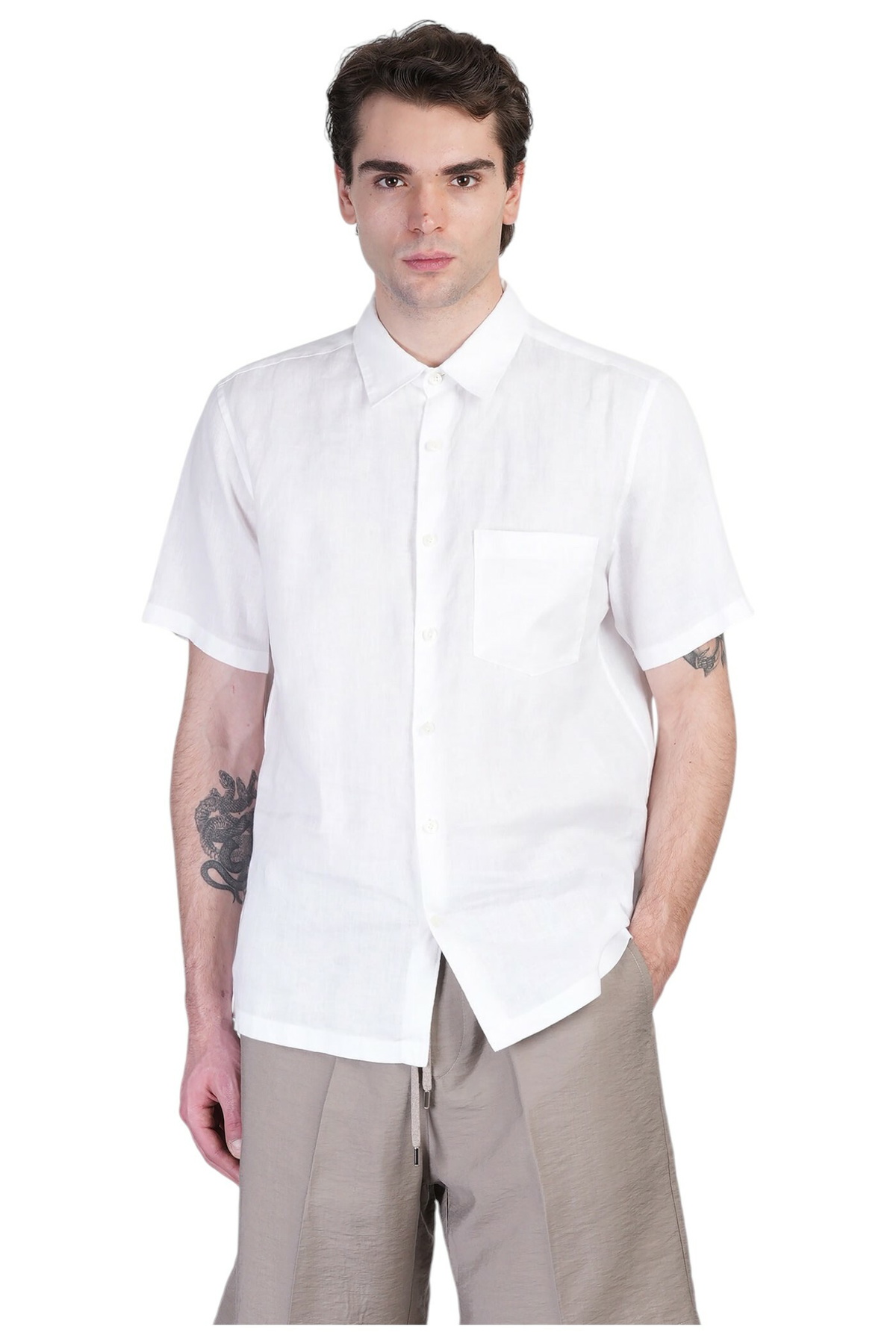 Theory Women's Slim Fit Shirt White