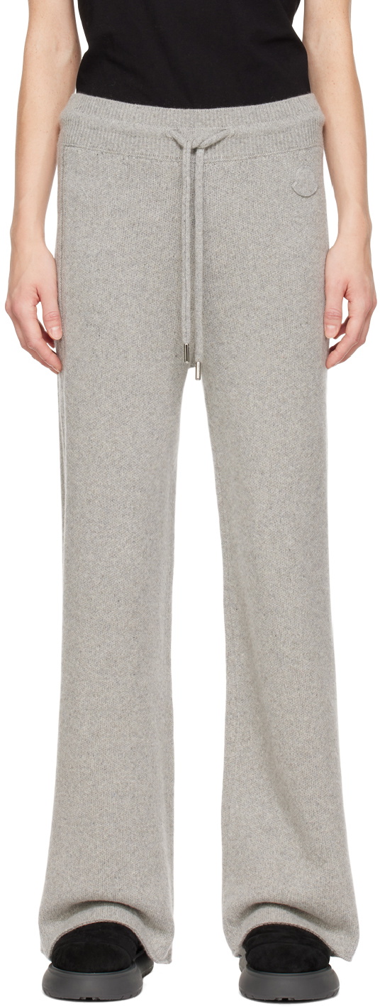 Moncler: White Drawstring Lounge Pants