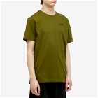 The North Face Men's Redbox Celebration T-Shirt in Forest Olive