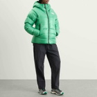 The North Face Women's Summit Pumori Down Parka Jacket in Nebula Green