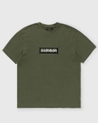 Napapijri S-BOX LOGO SS Green Mens Shortsleefe