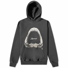 Represent Men's Shark Jaws Hoody in Off Black