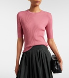 'S Max Mara Ribbed-knit wool top