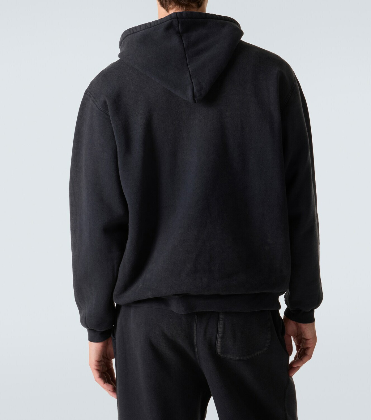 A.Presse Vintage cotton jersey hoodie