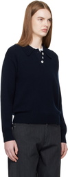 &Daughter Navy Edith Polo