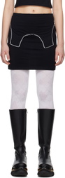 I'm Sorry by Petra Collins SSENSE Exclusive Black JennyFax Edition Sister Miniskirt