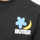 Butter Goods Men's Simple Materials T-Shirt in Black