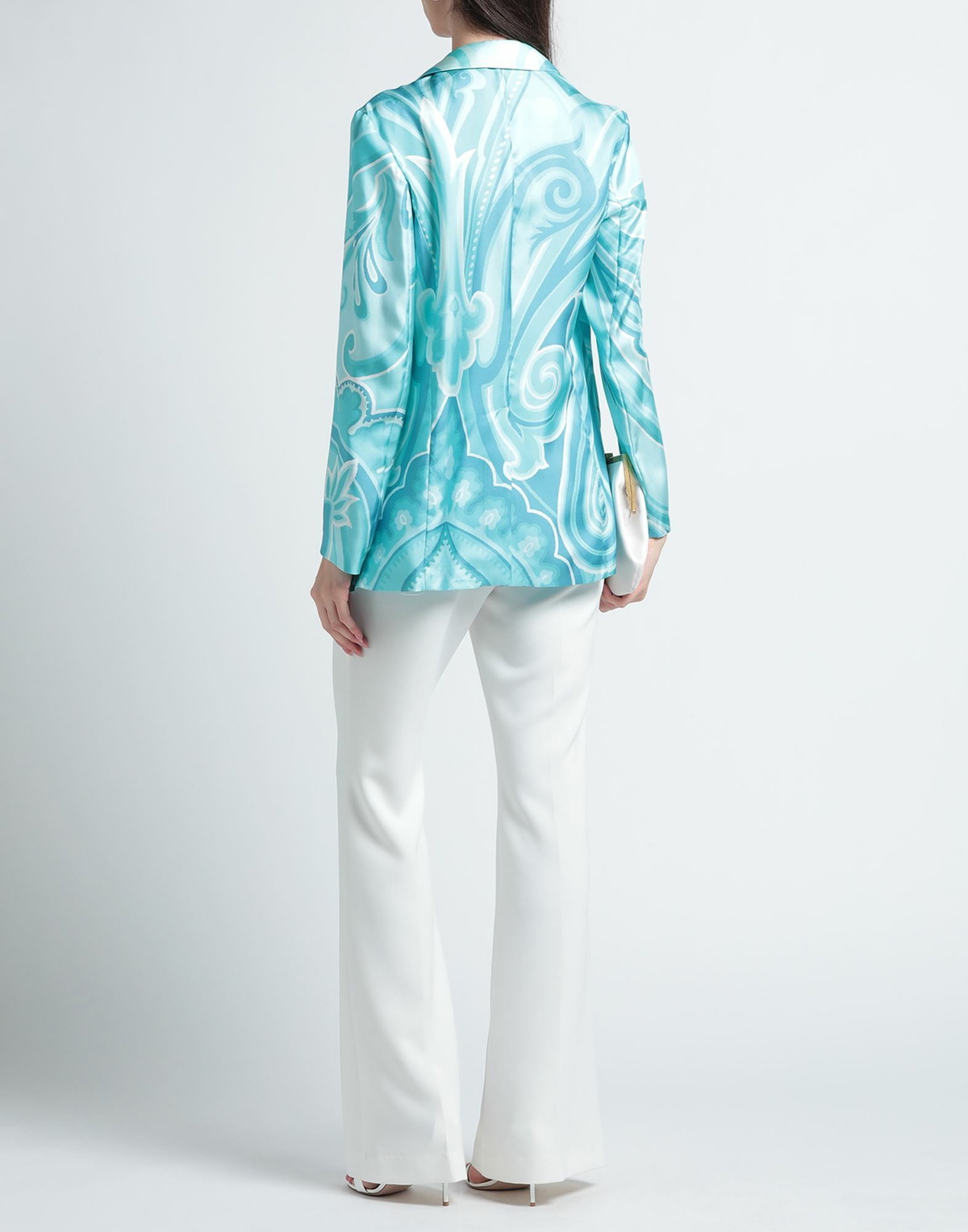 Etro Womens Blazer Sky in Blue