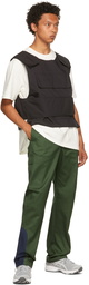 GR10K Green Ripstop DF Processing Patch Cargo Pants