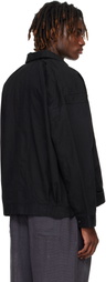 Jan-Jan Van Essche Black O-Project Canvas Jacket