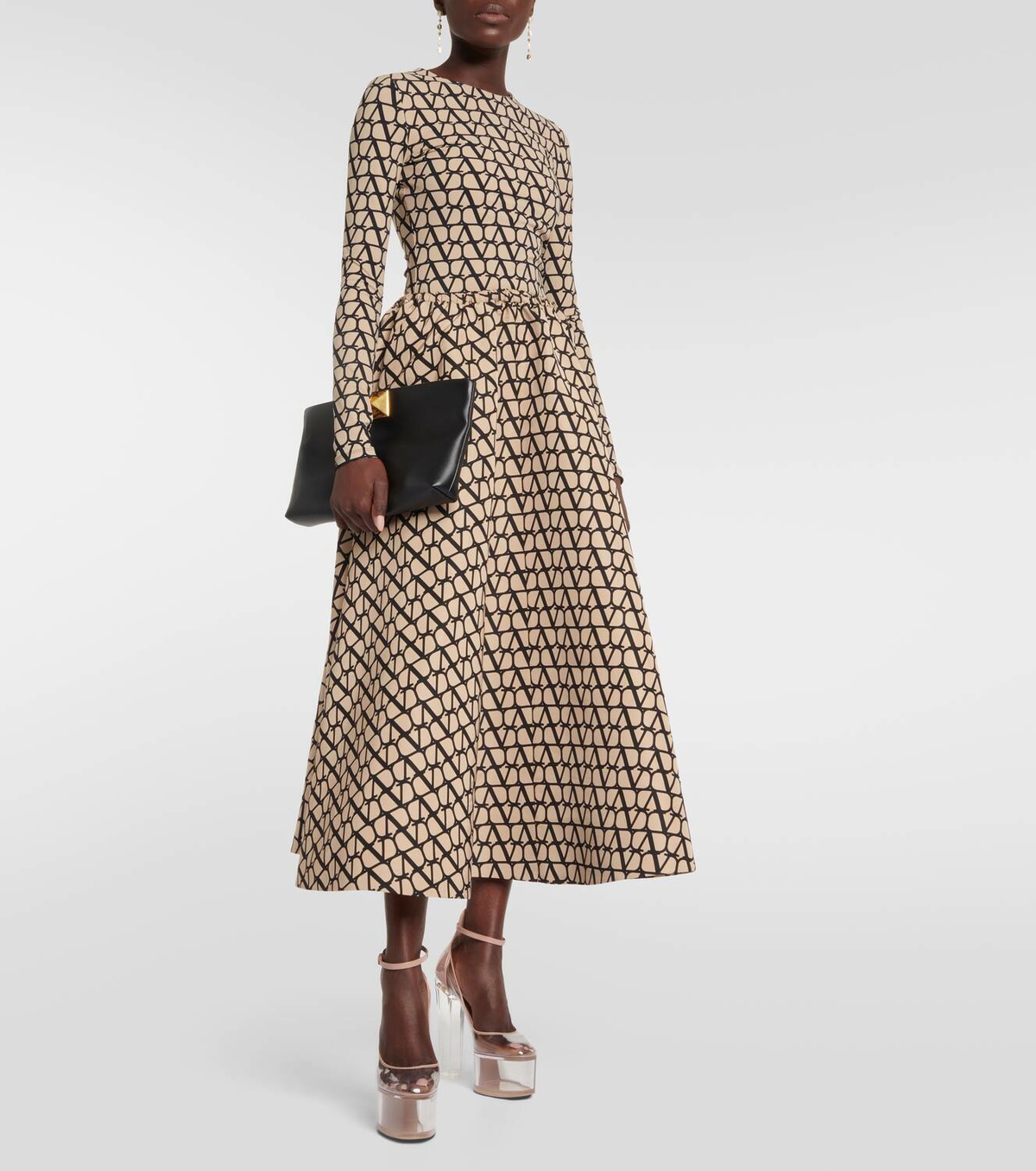 Valentino Garavani Tan-Go PVC and leather pumps Valentino