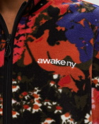 Awake Fleece Floral Jacket Multi - Mens - Fleece Jackets