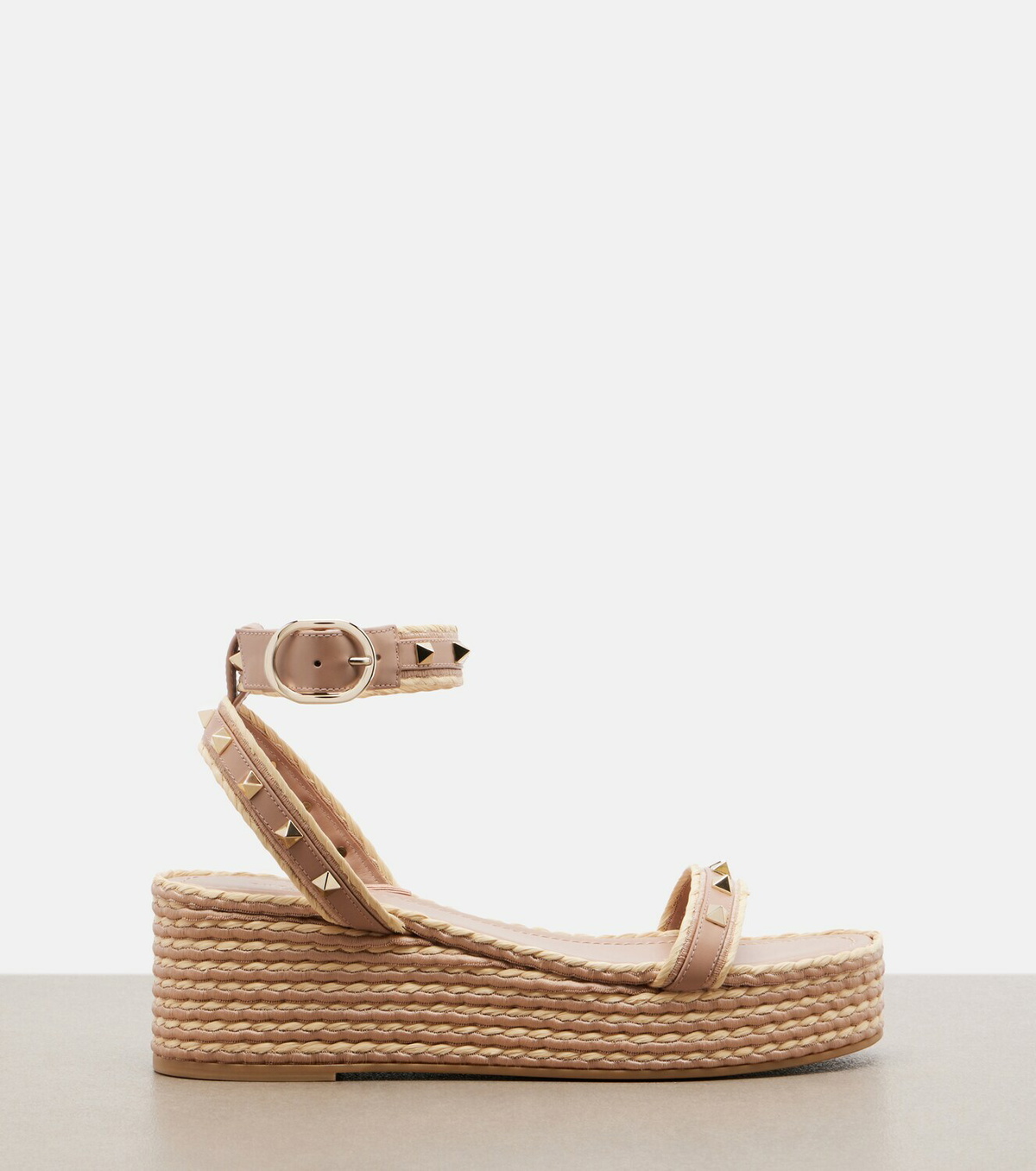 Valentino Garavani Rockstud leather platform sandals