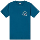 Tommy Jeans Men's Timeless Circle T-Shirt in Petrol