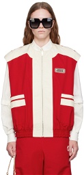 Gucci Red Patch Jacket