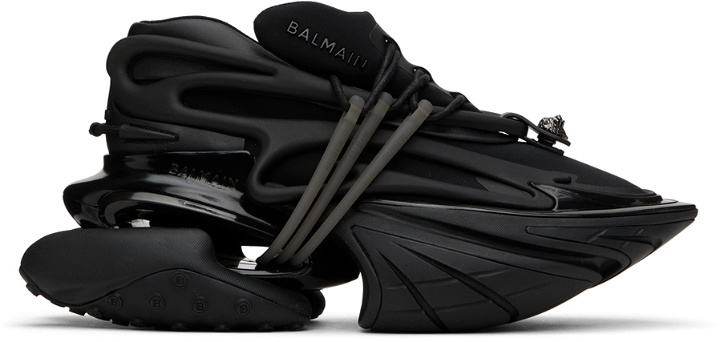 Photo: Balmain Black Unicorn Sneakers
