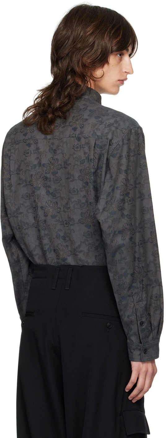 Chemise Vintage Yohji Yamamoto - Taille M - Noir - Coton - Sweat Shirt Style