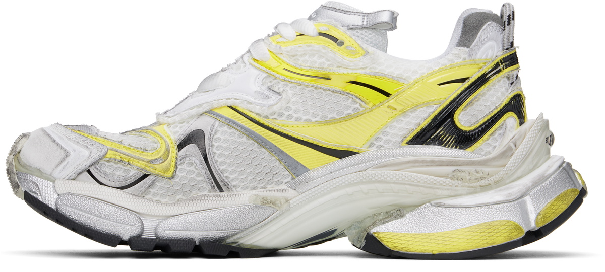 BALENCIAGA トレイルサンダル ホワイト・イエロー - メルカリ