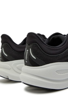 Hoka Bondi 9 Jacquard Mesh-knit Sneakers Black And White