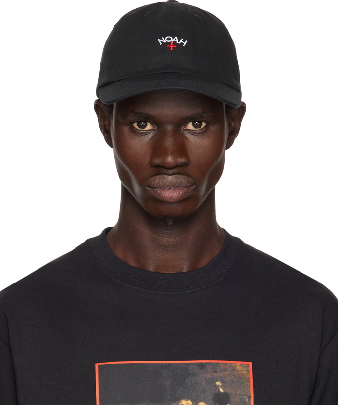 Photo: Noah Black Classic Core Logo 6-Panel Cap