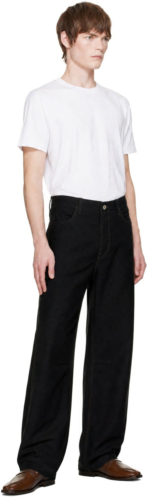 Comme des Garçons Homme Plus Black Wool Tropical Blazer